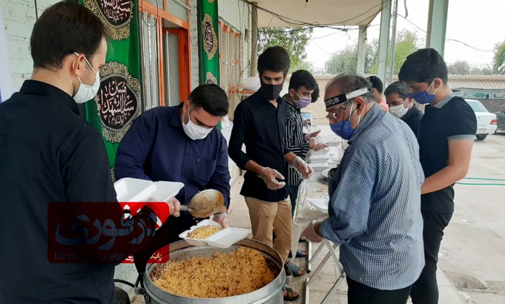 غذا 19 هزار پرس توزیع جنوب غرب دزفول حوزه سلمان فارسی