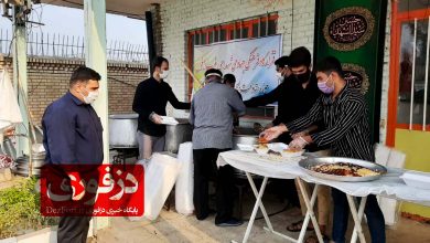 غذا 19 هزار پرس توزیع جنوب غرب دزفول حوزه سلمان فارسی
