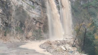 قطع دوباره مسیر دره کاید دزفول بر اثر بارندگی