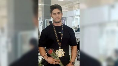 محمد مفتخر فرزند دزفول قهرمان بدنسازی آسیا