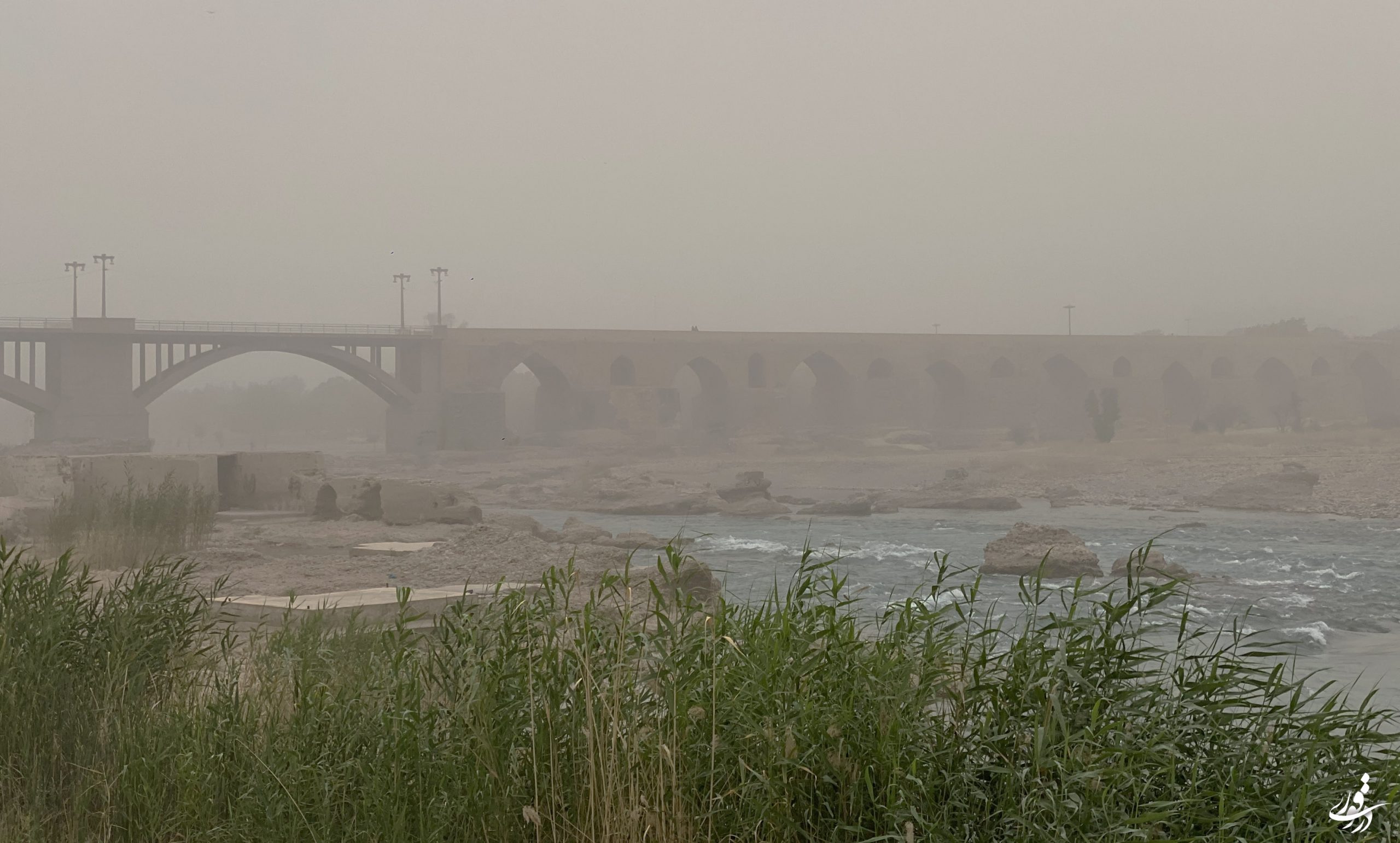 گرد و خاک غبار خوزستان دزفول
