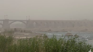 گرد و خاک غبار خوزستان دزفول