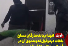 سارق مسلح سرقت مسلح باغ ویلا دزفول