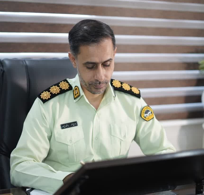 سرهنگ روح اله یاری زاده فرمانده انتظامی شهرستان دزفول