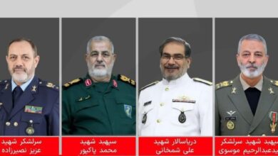 فرماندهان شهید